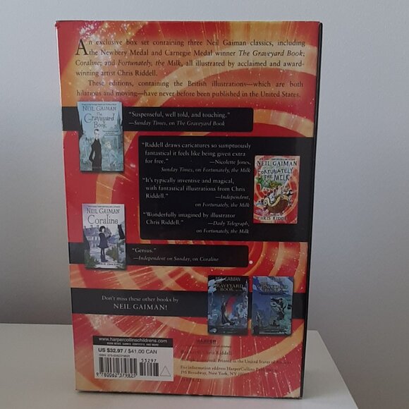 Neil Gaiman/Chris Riddell 3-Book Box Set - Picture 3 of 4